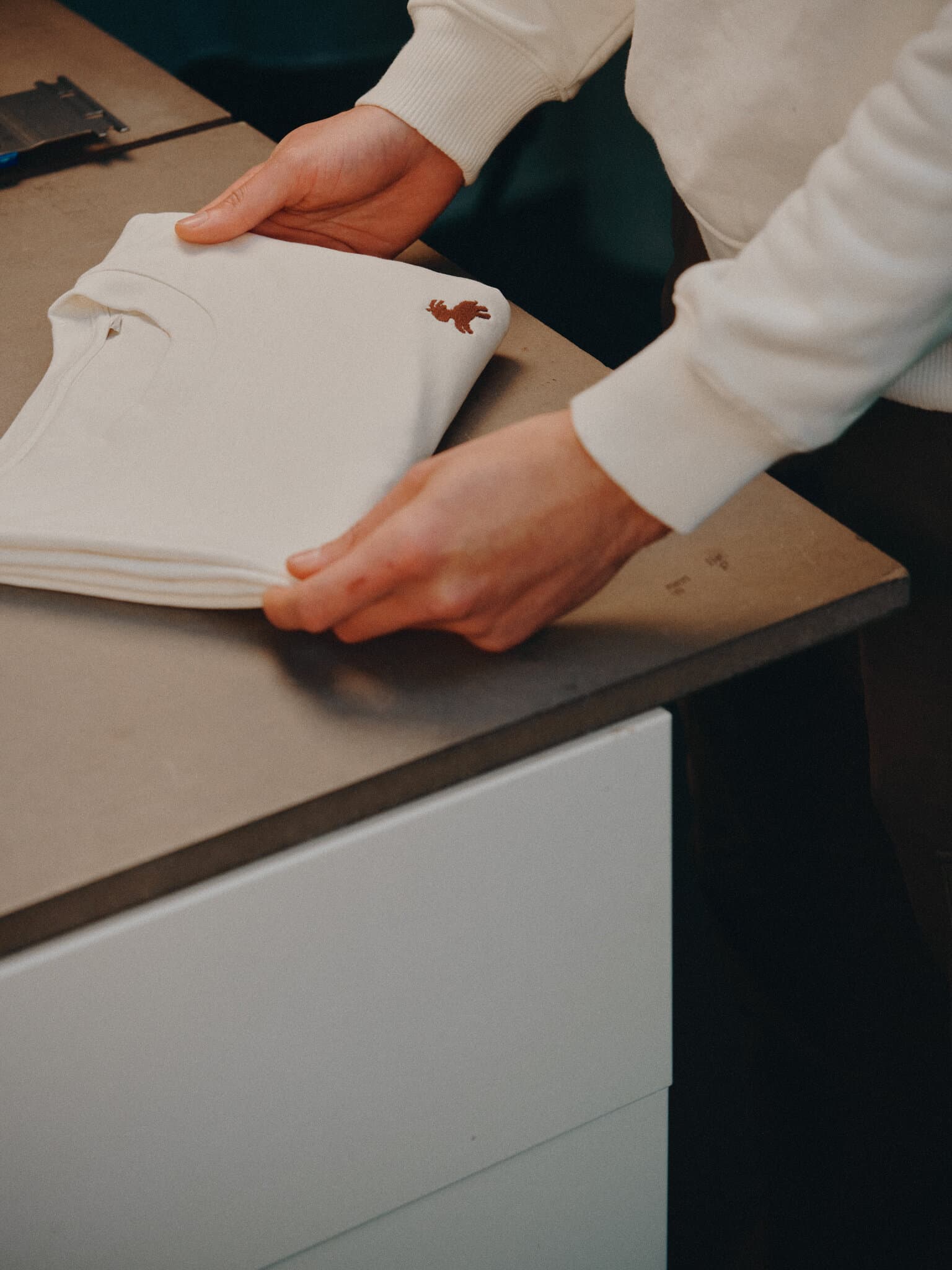 Embroidered design on Sweatshirt